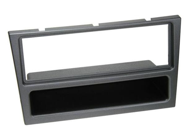 Monteringsramme, 1DIN, koksgrå metallikk Nissan. Opel, Renault, Subaru, Suzuki 